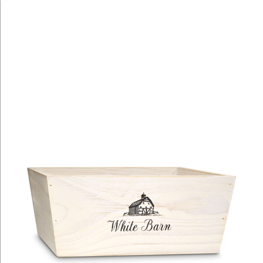 Bath & Body Works White Barn Crate